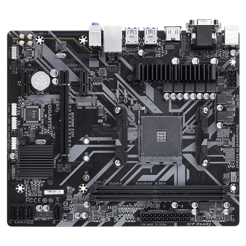 GIGABYTE Alaplap AM4 B450M S2H AMD B450, mATX