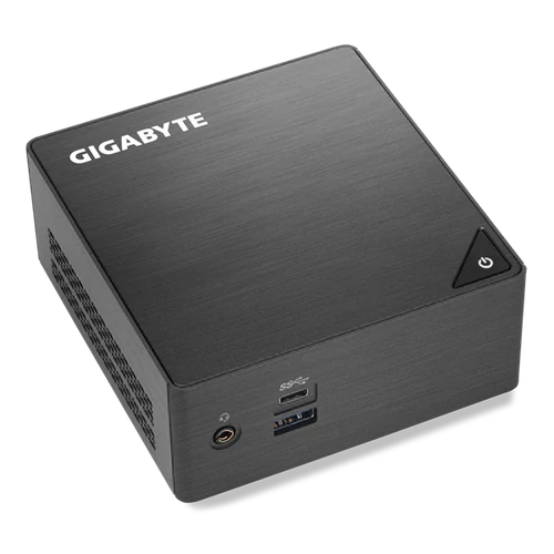 GIGABYTE PC BRIX, Intel Celeron J4105 2.5 GHz, HDMI, MiniDisplayport, LAN, WIFI, Bluetooth, 2,5" HDD hely, USB 3.0