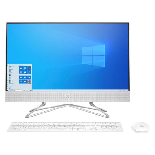 HP AIO 22-df0007nn, 21.5" FHD AG UWVA Touch, Core i3-10100T, 8GB, 256GB SSD, Win 10, fehér