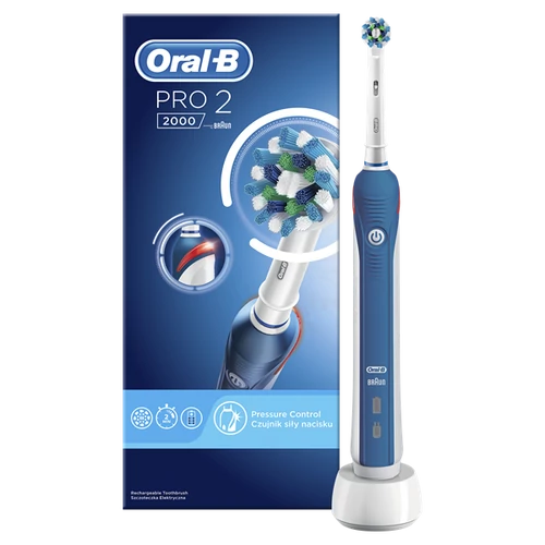 ORAL-B PRO 2 2000N Elektromos Fogkefe (CrossAction fejjel)